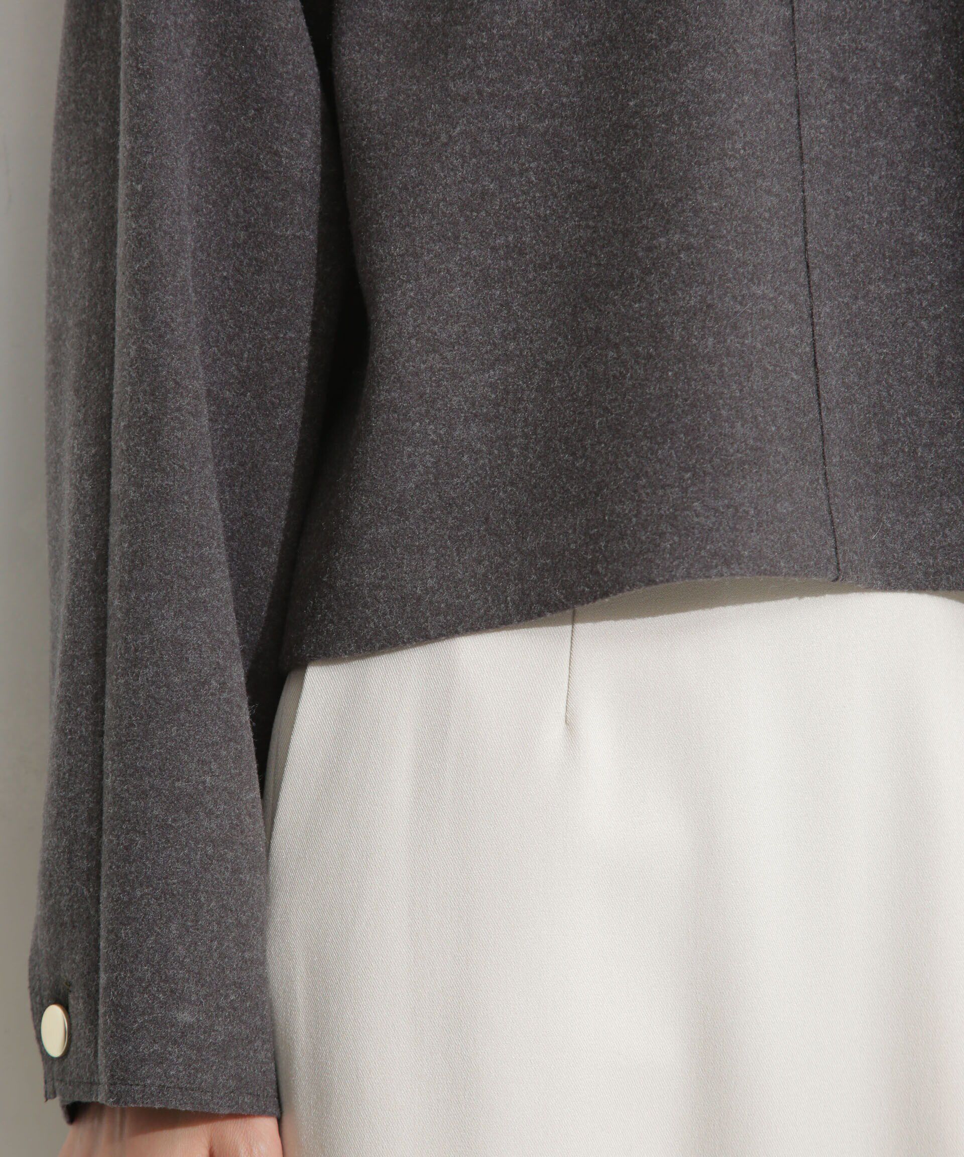 nano･universe「ニードルジャージーラグラントップス(セットアップ可)」|シャツ・ブラウス|