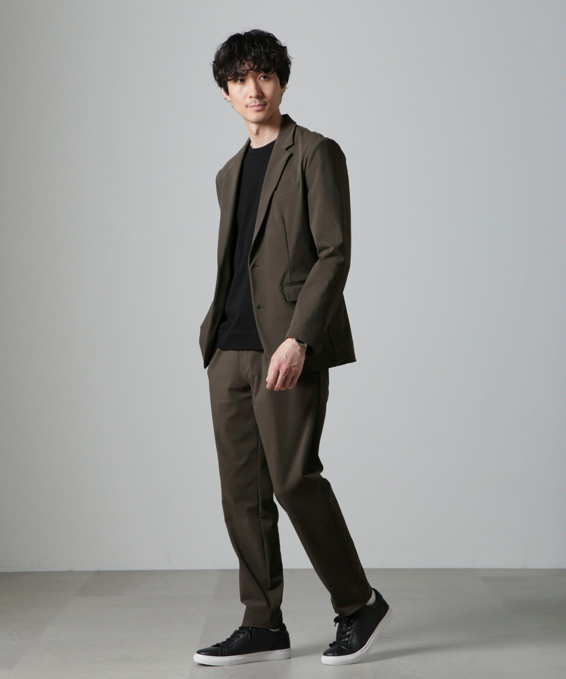 nano･universe「「Damerino」ナイロンストレッチトリコットセットアップ」|スーツ|