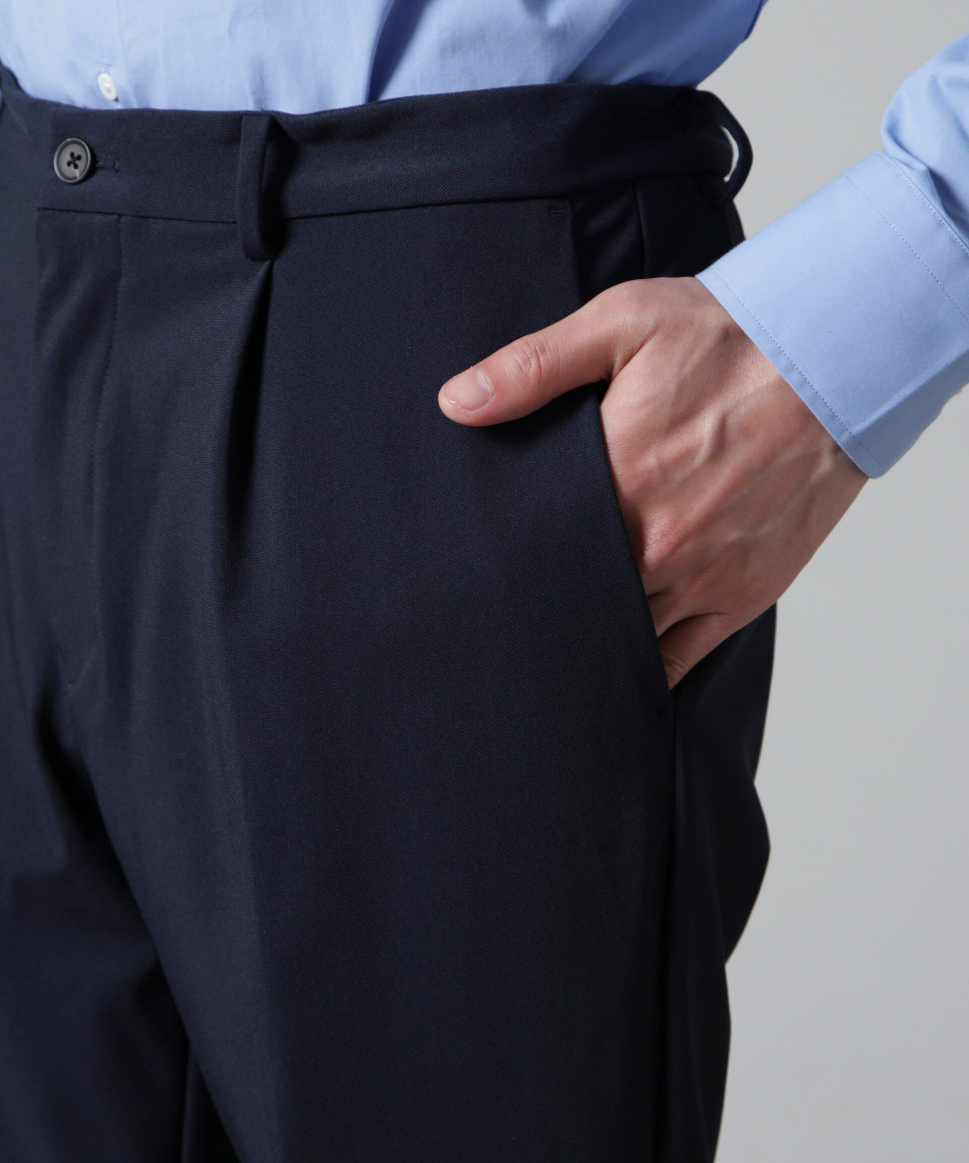 nano･universe「「Damerino」ナイロンストレッチトリコットセットアップ」|スーツ|