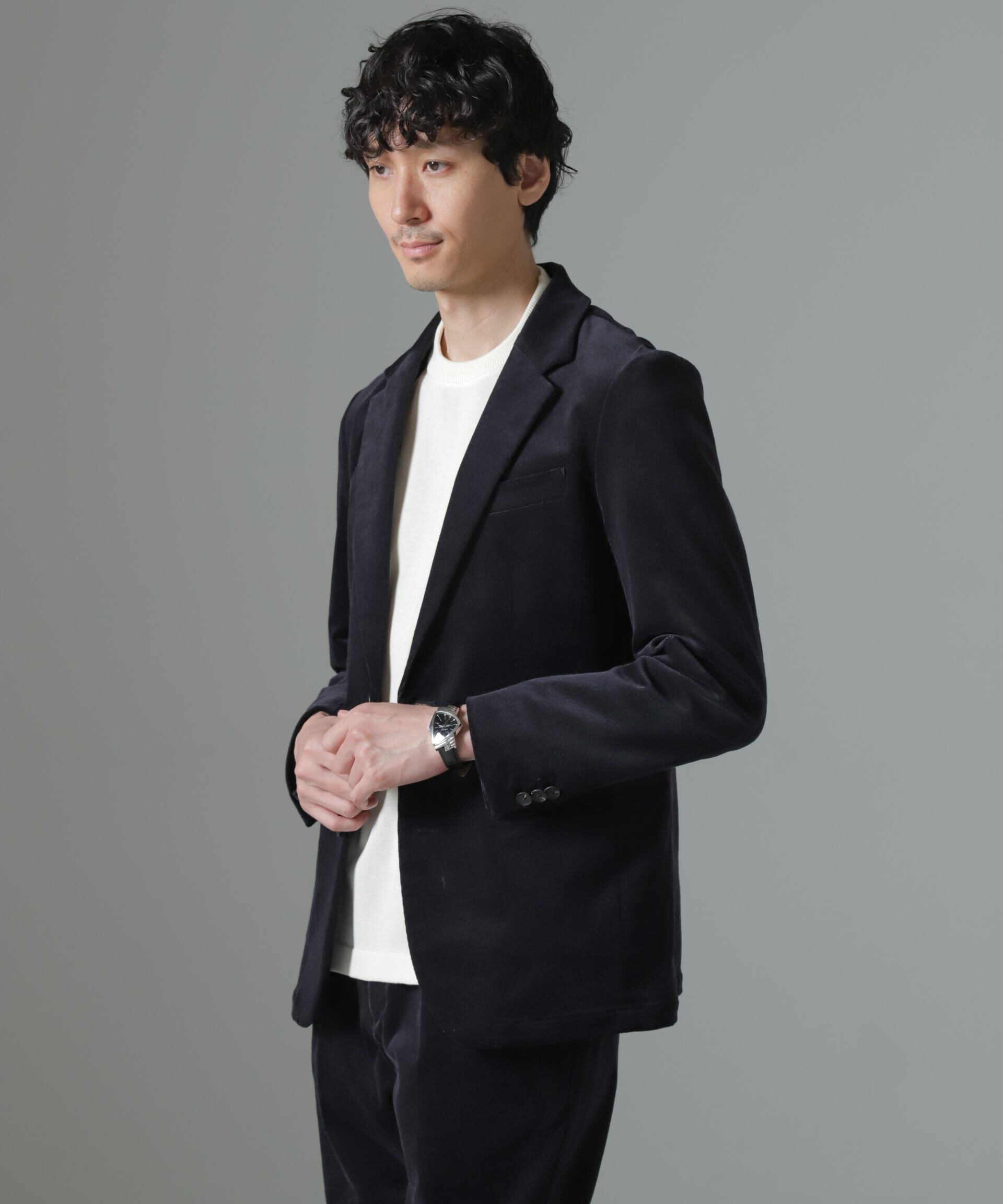 nano･universe「｢Damerino｣コットンコーデュロイストレッチセットアップ」|スーツ|