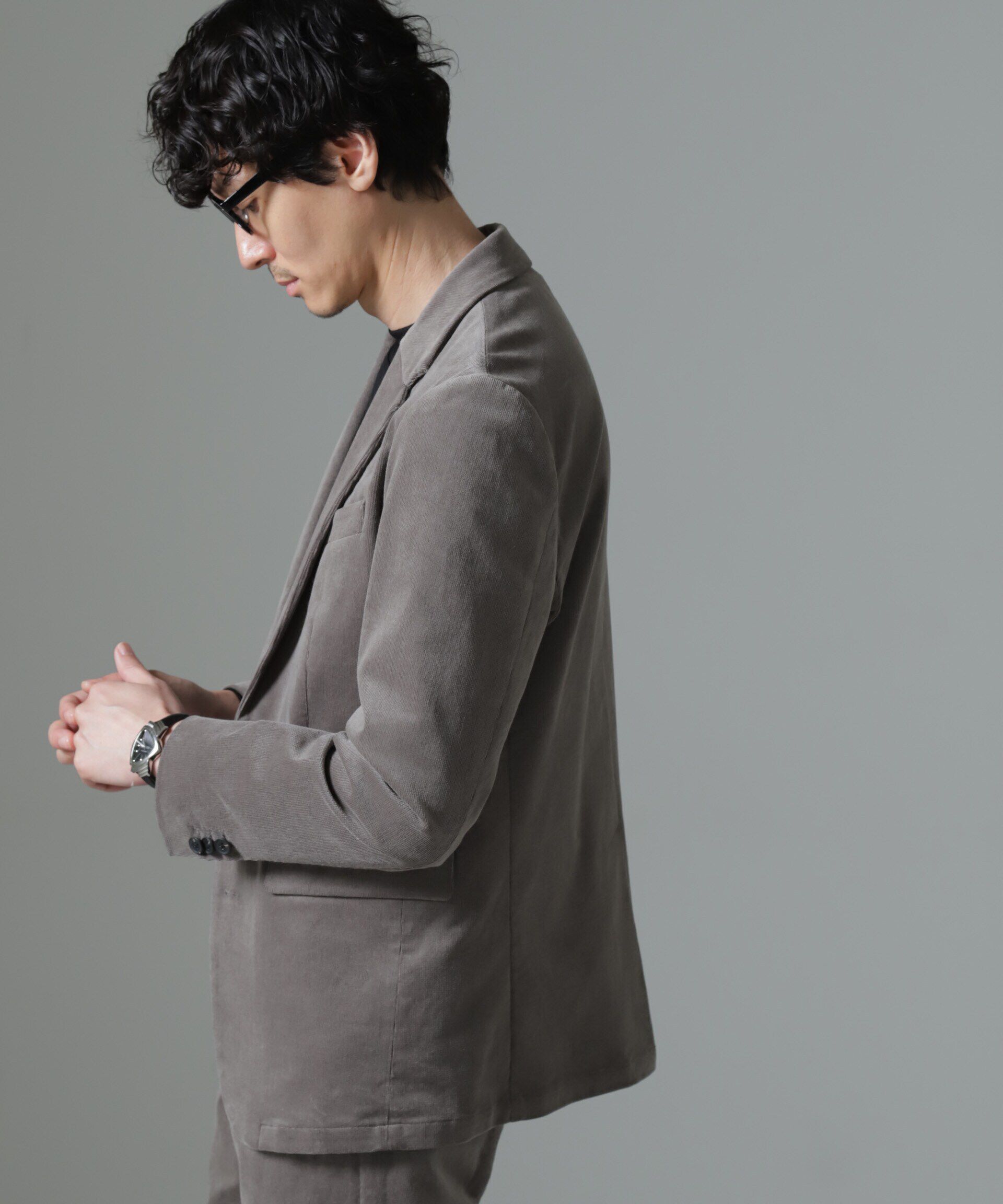 nano･universe「｢Damerino｣コットンコーデュロイストレッチセットアップ」|スーツ|