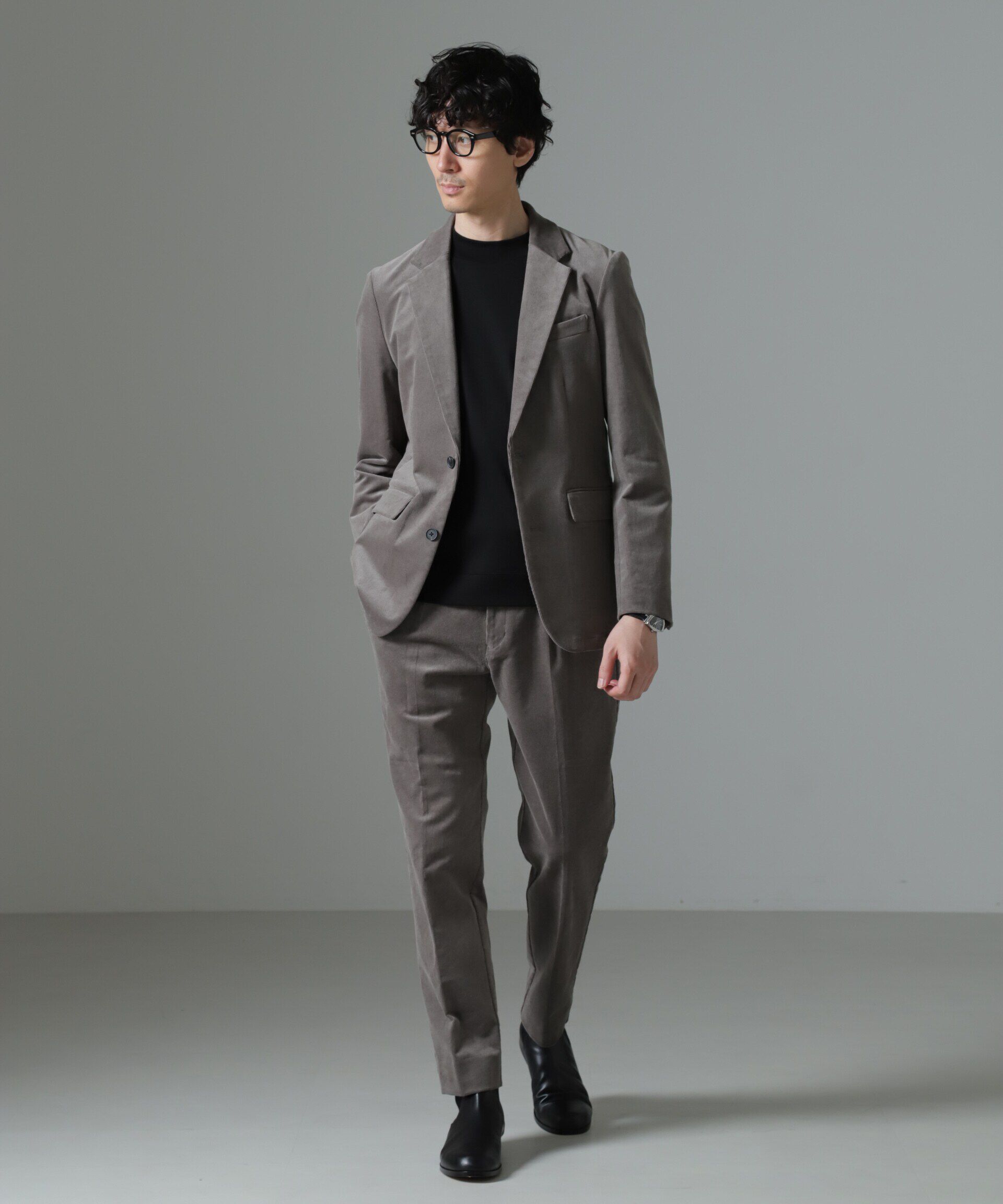 nano･universe「｢Damerino｣コットンコーデュロイストレッチセットアップ」|スーツ|