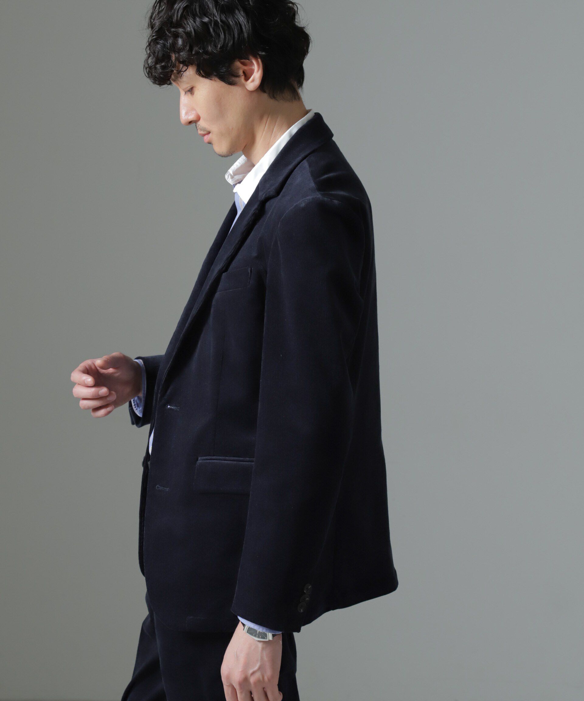 nano･universe「｢Damerino｣コットンコーデュロイストレッチセットアップ」|スーツ|