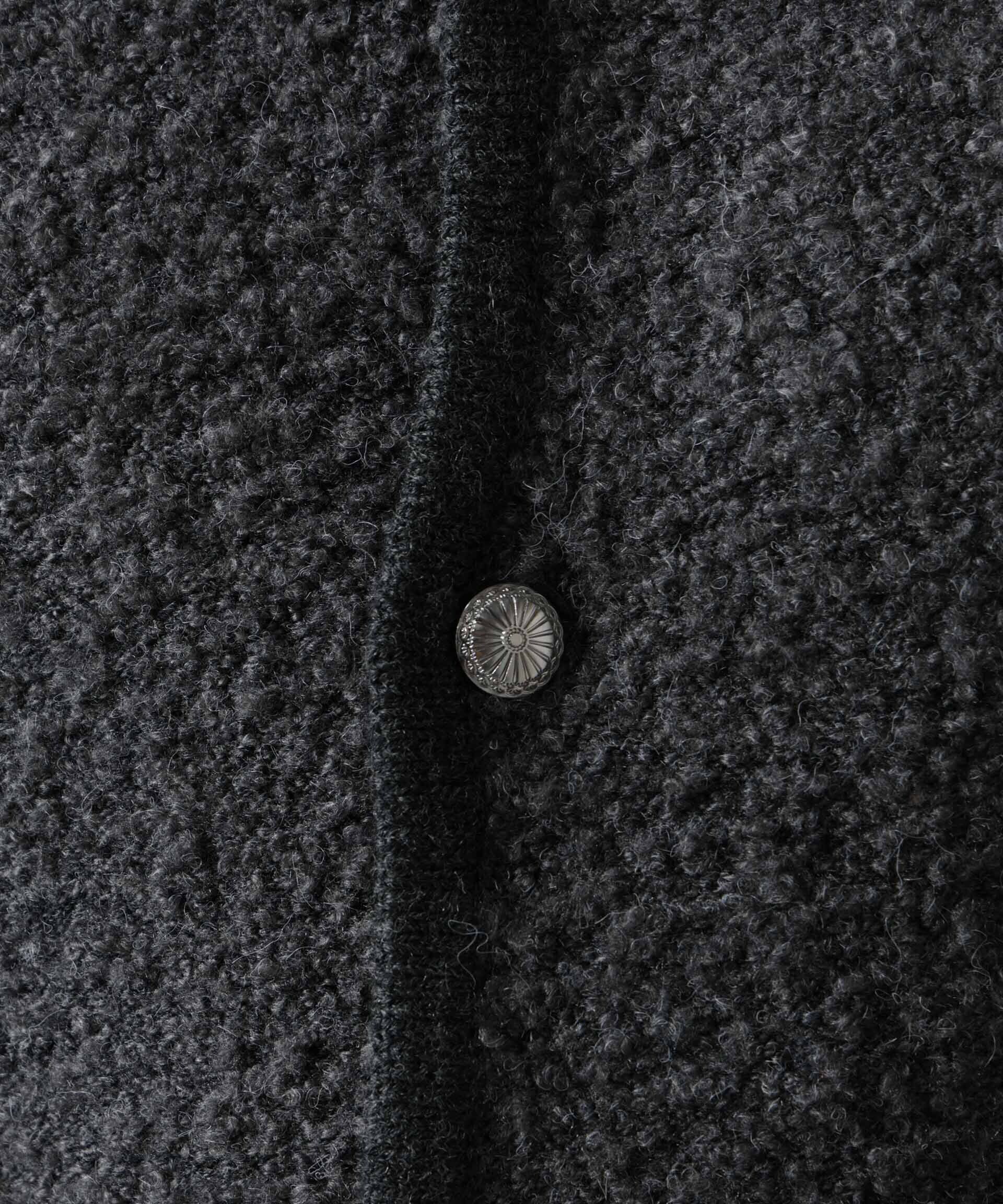 nano･universe「チロリアンニットジャケット」|ブルゾン・スタジャン|