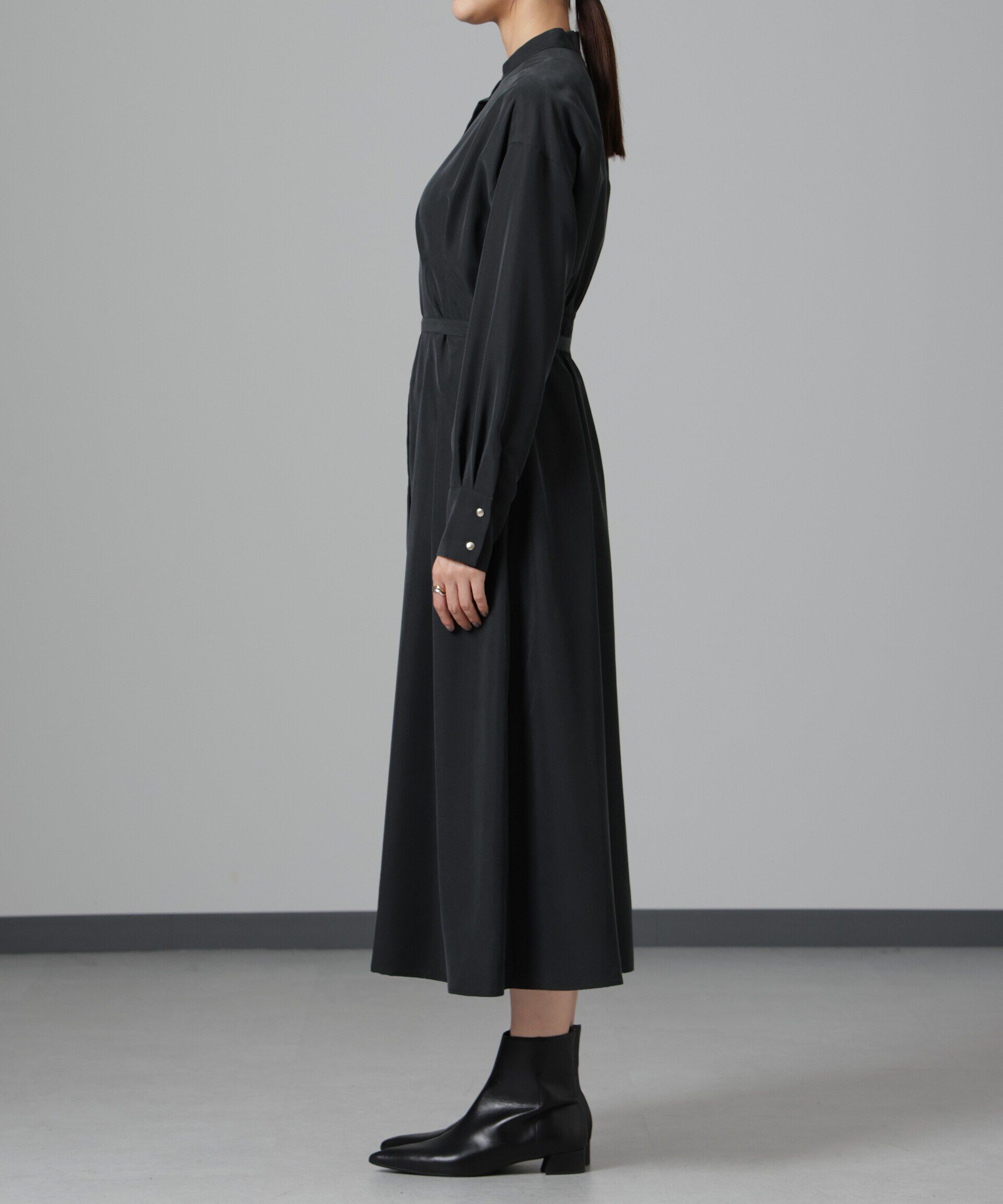 nano･universe「モダールピーチベルト付きワンピース」|ワンピース|