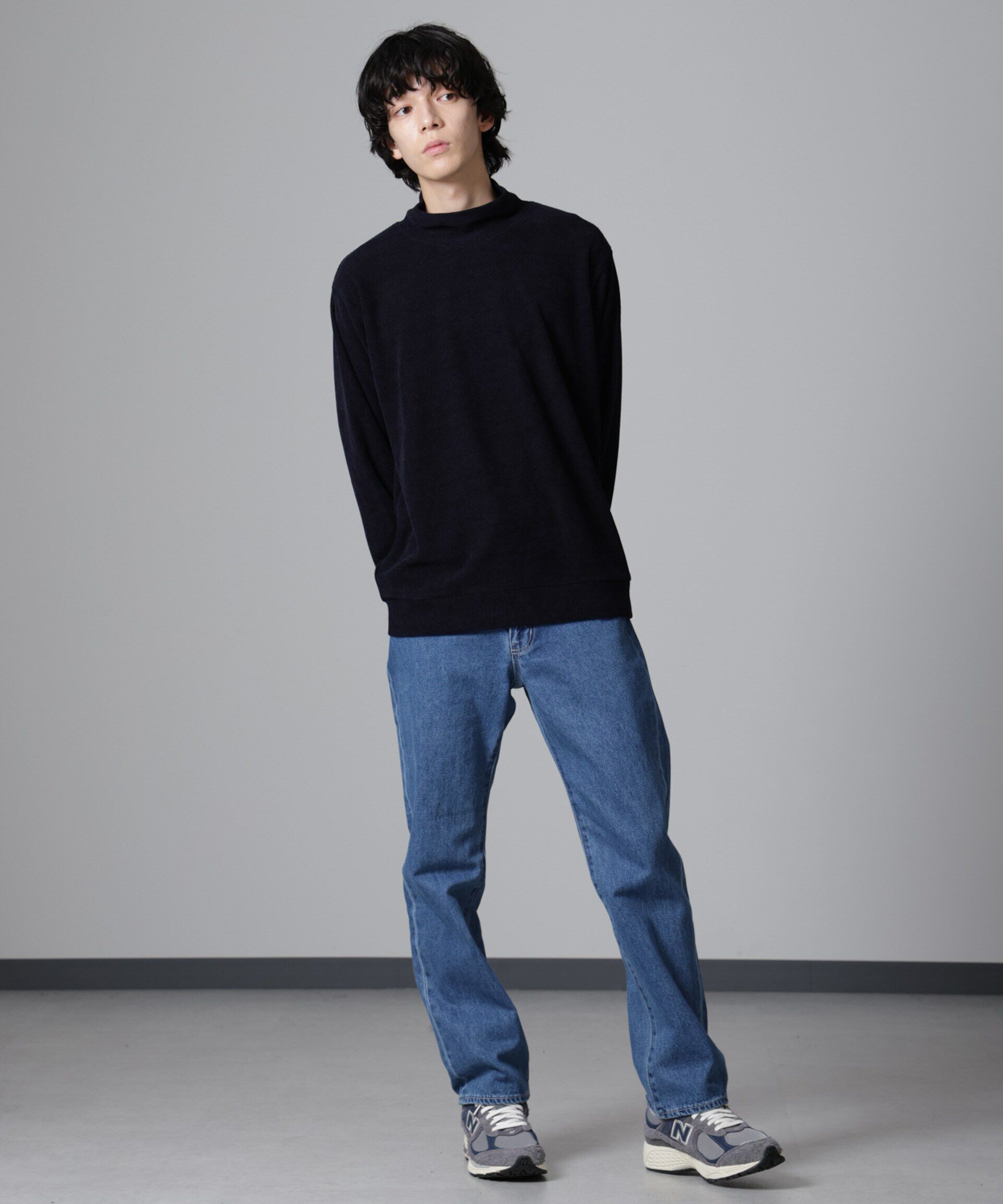 nano･universe「モールライクハイネックプルオーバー 長袖」|Tシャツ・カットソー|