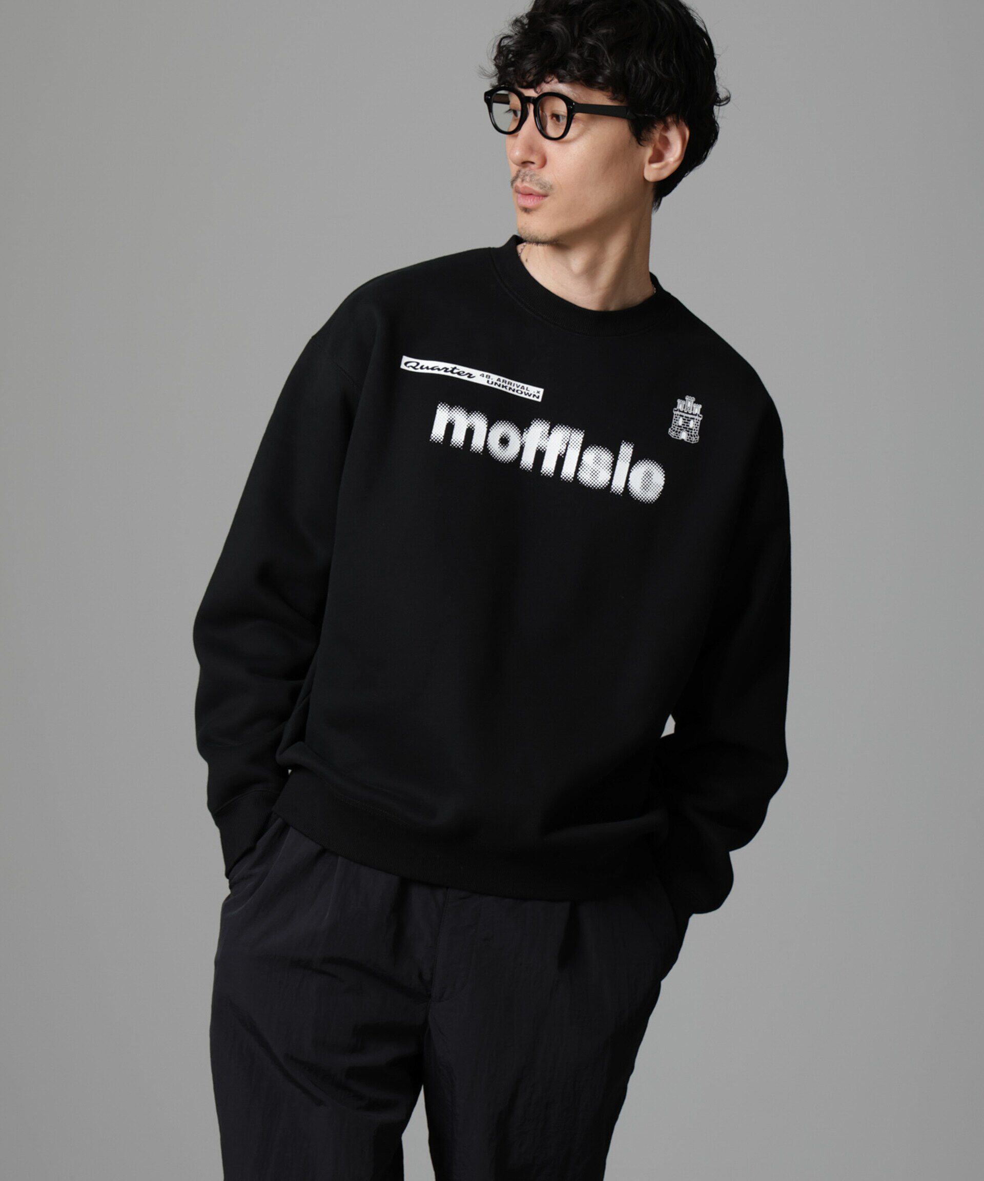 nano･universe「｢MOFFISIE｣オリジナルプリントスウェット」|Tシャツ・カットソー|