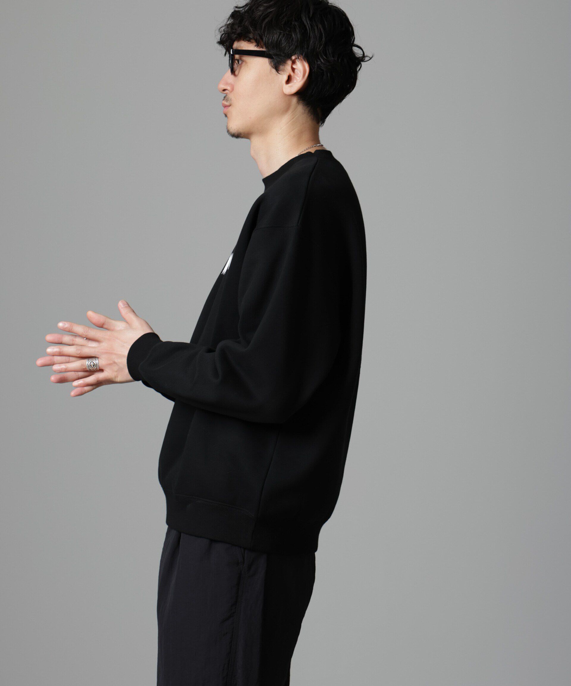 nano･universe「｢MOFFISIE｣オリジナルプリントスウェット」|Tシャツ・カットソー|