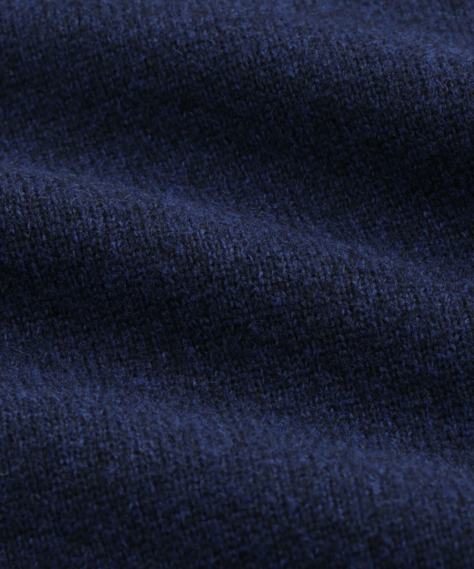 nano･universe「WEB限定/バイカラースキッパーニット」|ニット・セーター|