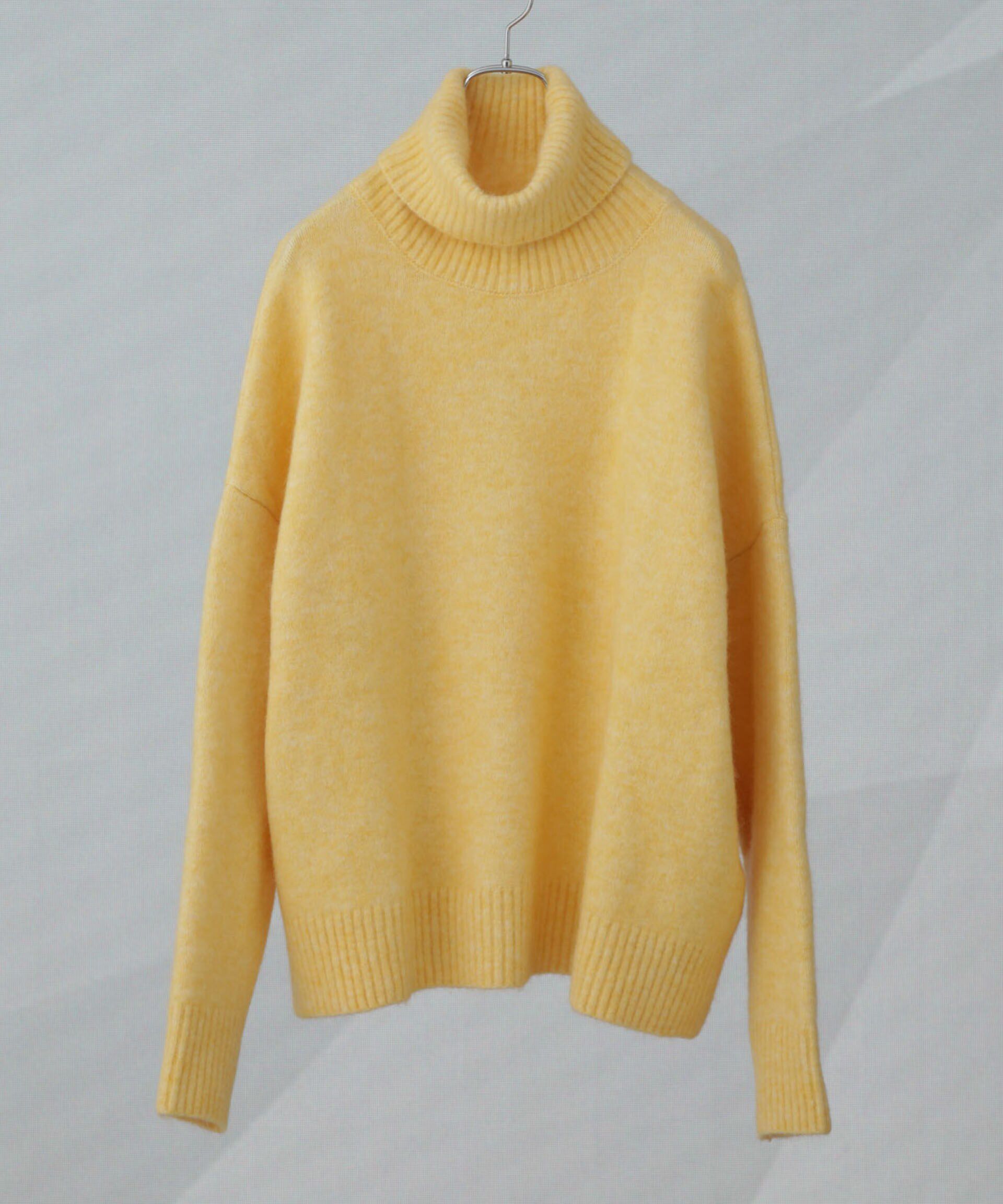 nano･universe「RITA ROW/TORRES SWEATER」|ニット・セーター|イエロー