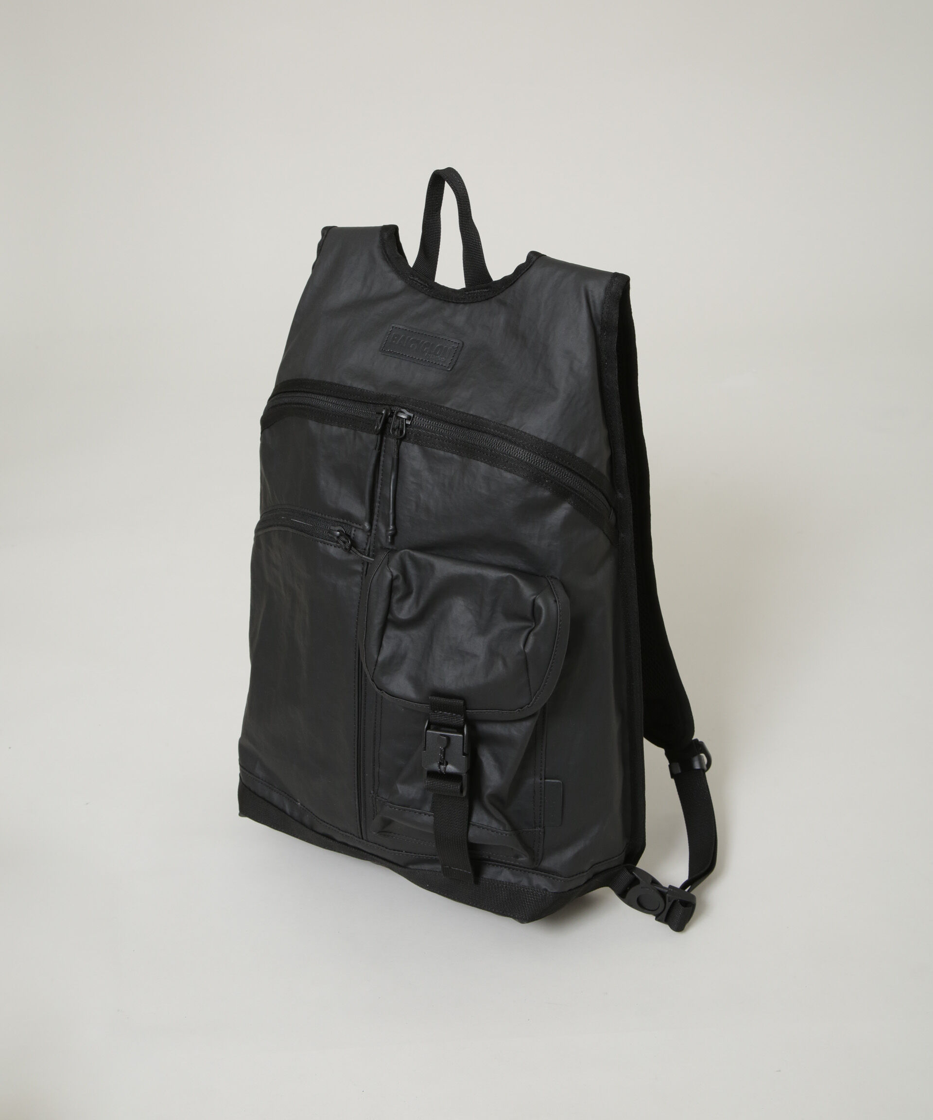 nano･universe「BAICYCLON by Bagjack/別注 MULTI POCKETS BACKPACK」|ショルダー・メッセンジャー|ブラック