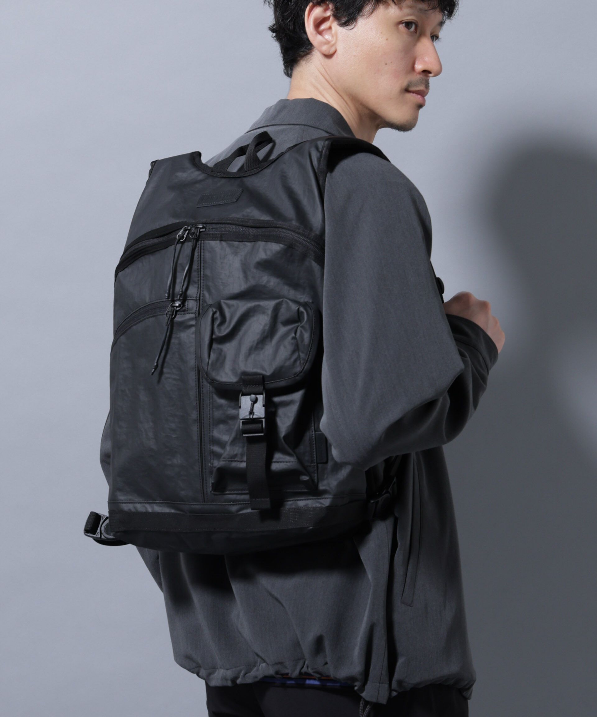 nano･universe「BAICYCLON by Bagjack/別注 MULTI POCKETS BACKPACK」|ショルダー・メッセンジャー|
