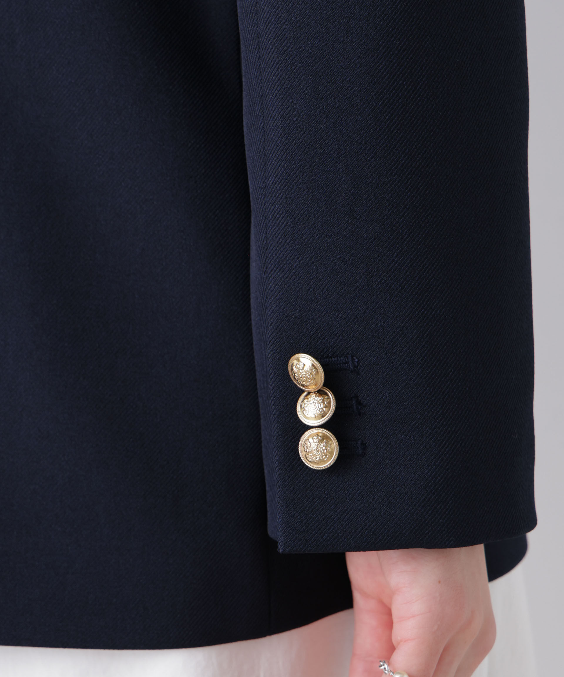 nano･universe「ツイーディーカルゼテーラードダブルジャケット」|テーラードジャケット|