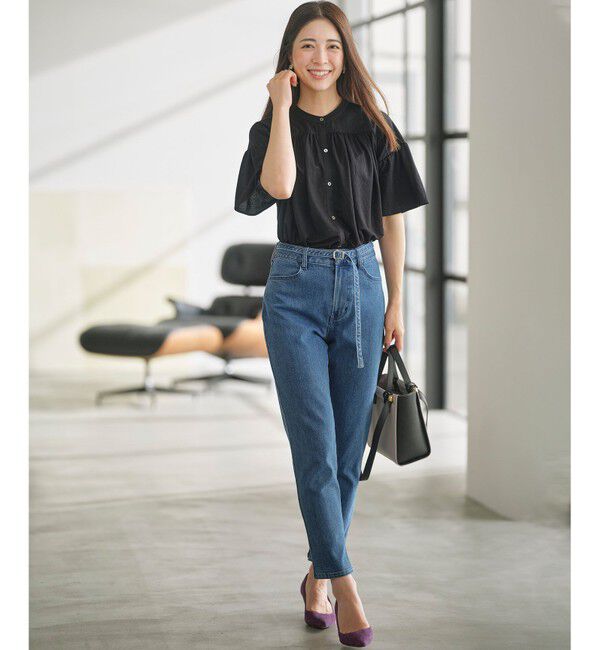 組曲「【速乾】ドライタッチ フレア袖トップス」|Tシャツ・カットソー|