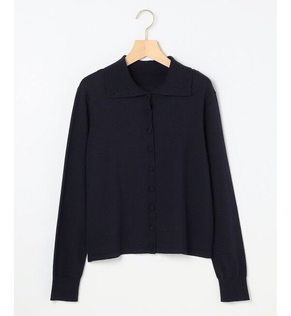 組曲「【前後着用可 / 加藤ローサさん着用】スムースストレッチタートル ニット」|カーディガン|