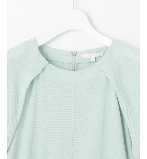 自由区「【洗える】ボリュームスリーブピケ カットソー」|Tシャツ・カットソー|