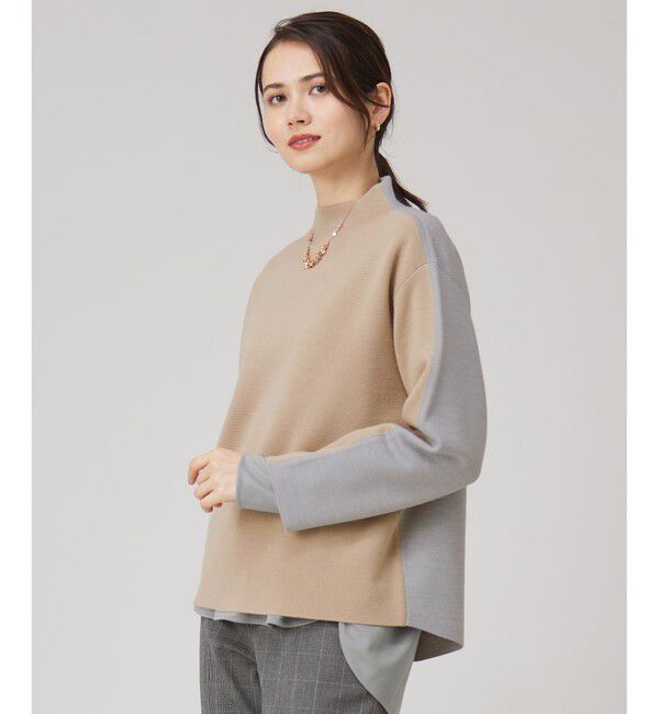 自由区「【セットアップ対応・洗える】ウールミラノボトルネック ニット」|ニット・セーター|ﾓｶ&times;ﾗｲﾄｸ