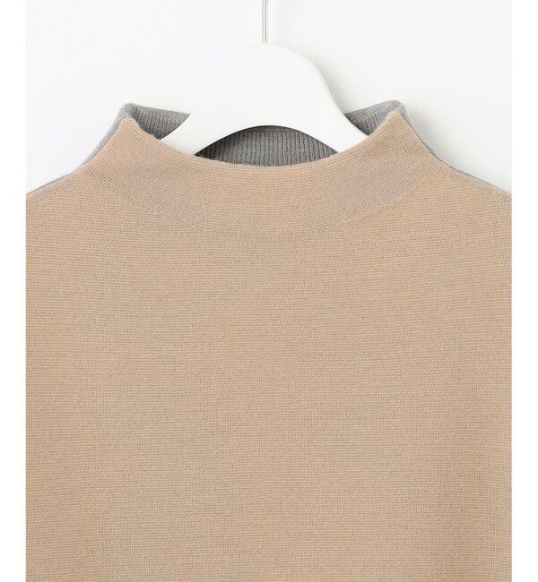 自由区「【セットアップ対応・洗える】ウールミラノボトルネック ニット」|ニット・セーター|