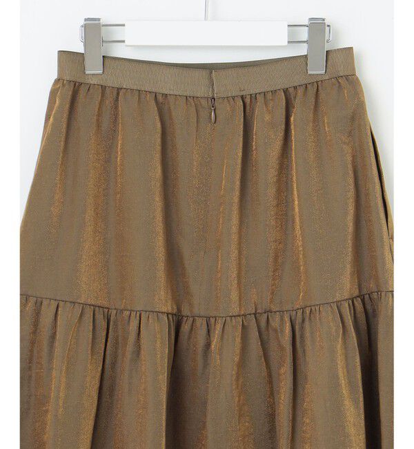 自由区「【洗える】ブライトシアーシャンブレー スカート」|スカート|