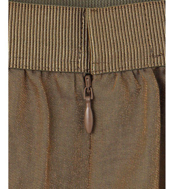 自由区「【洗える】ブライトシアーシャンブレー スカート」|スカート|