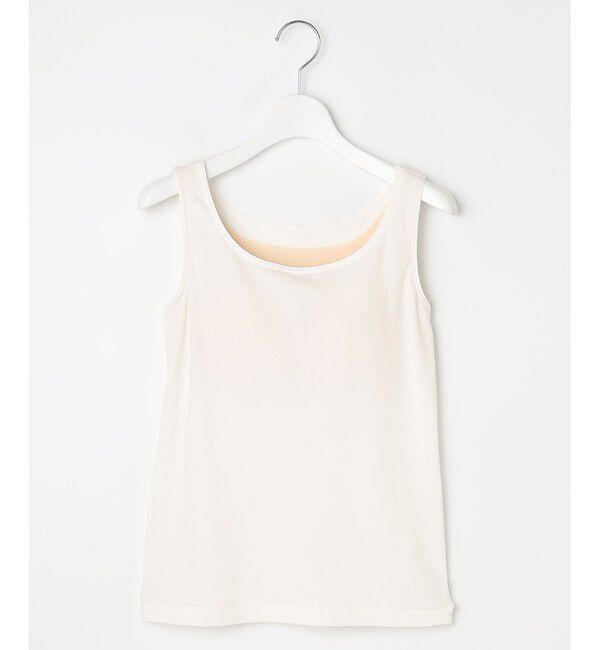 自由区「【ワコールコラボ】【洗える】カップイン タンクトップ」|タンクトップ|