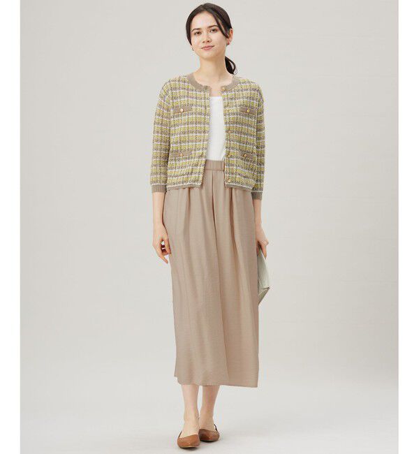 自由区「【ワコールコラボ】【洗える】カップイン タンクトップ」|タンクトップ|