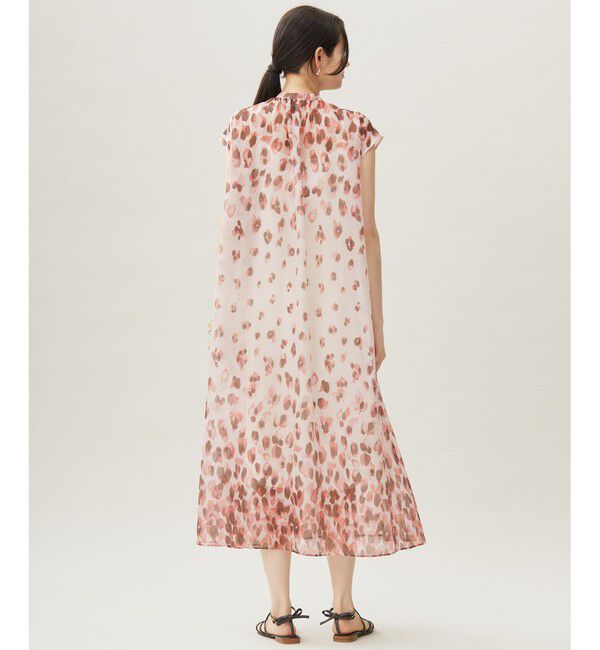 自由区「【カタログ掲載・洗える】グラデーションペタルプリント ワンピース」|ワンピース|