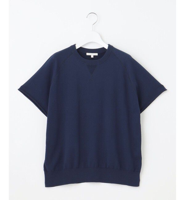 自由区「【洗える】コットンループバックスウェット ニット」|ニット・セーター|