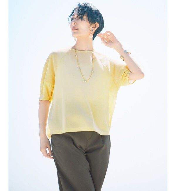 自由区「【カタログ掲載・洗える】シアーフライス Tシャツ」|Tシャツ・カットソー|