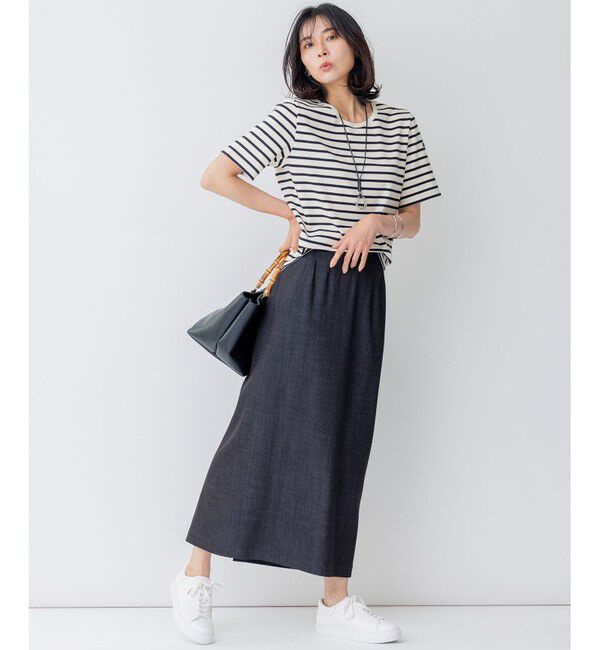 23区「【洗える】Armor-lux スムース 半袖 カットソー」|Tシャツ・カットソー|