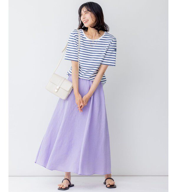 23区「【洗える】Armor-lux スムース 半袖 カットソー」|Tシャツ・カットソー|