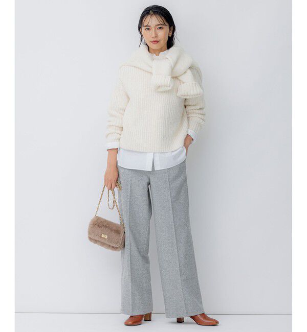 23区「【洗える】CANCLINI ベーシック シャツ」|シャツ・ブラウス|