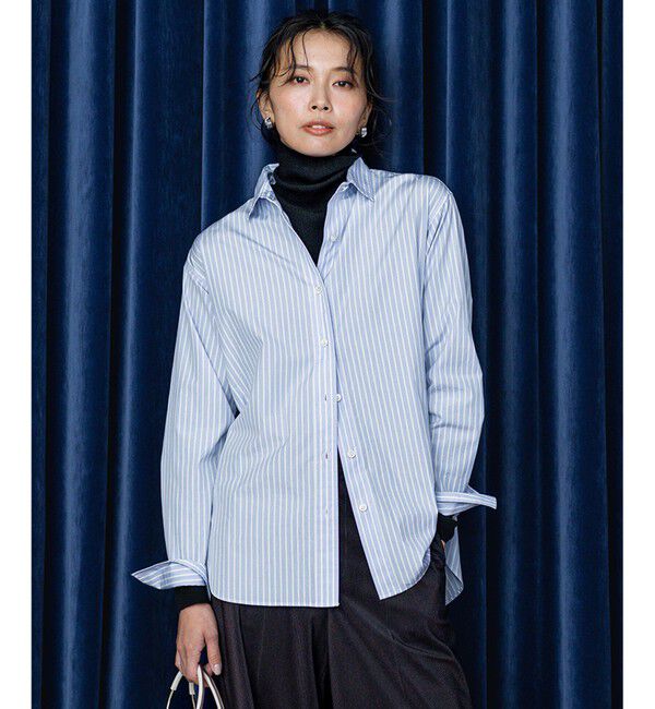 23区「【洗える】CANCLINI ベーシック シャツ」|シャツ・ブラウス|ｻｯｸｽﾌﾞ