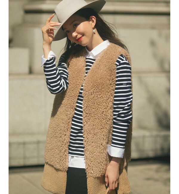 23区「【洗える】Armor-lux スムース ボーダー カットソー」|Tシャツ・カットソー|ﾈｲﾋﾞｰ&times;ｵ