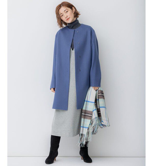 23区「シルクネップツイード ジャンパースカート」|ワンピース|