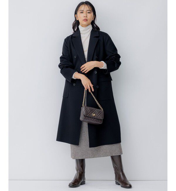 23区「シルクネップツイード ジャンパースカート」|ワンピース|