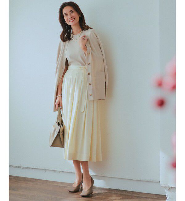 23区「【洗える】コンフォートストレッチ カーディガン」|カーディガン|