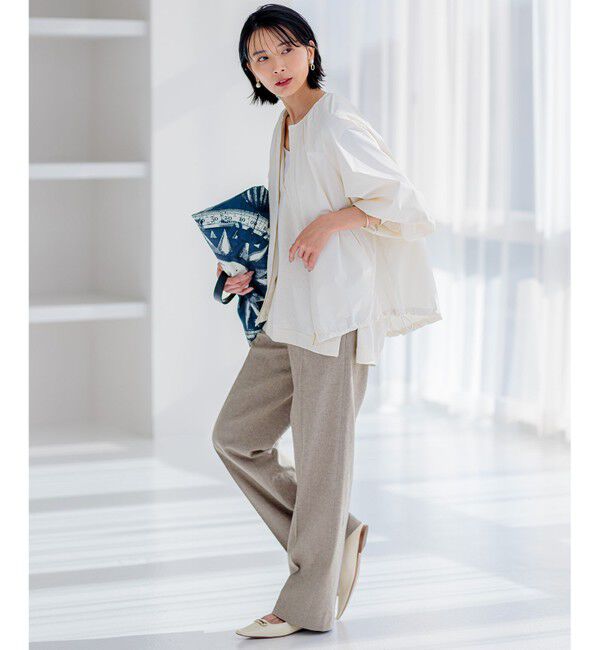 23区「【洗える/撥水加工】ナイロン2WAYストレッチ  ブルゾン」|その他|