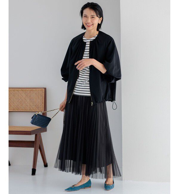 23区「【洗える/撥水加工】ナイロン2WAYストレッチ  ブルゾン」|その他|