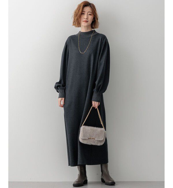 23区「【洗える】ウールミルドジャージー ワンピース」|ワンピース|