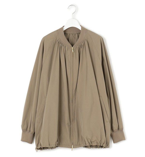 23区「【撥水加工】ソフトメモリータフタ ミドル丈 ブルゾン」|その他|