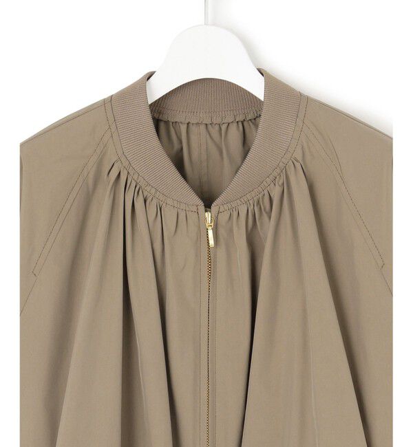 23区「【撥水加工】ソフトメモリータフタ ミドル丈 ブルゾン」|その他|