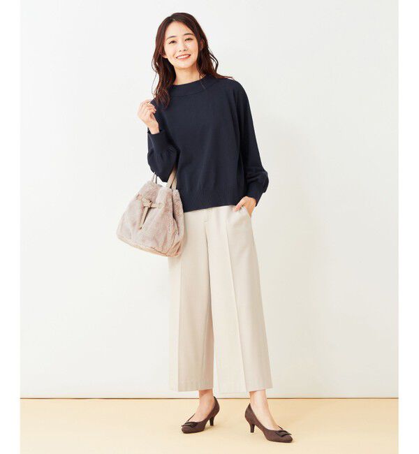 ANY SIS「【蓄熱効果】サーモトロン 2WAYストレッチ ワイドパンツ」|その他|