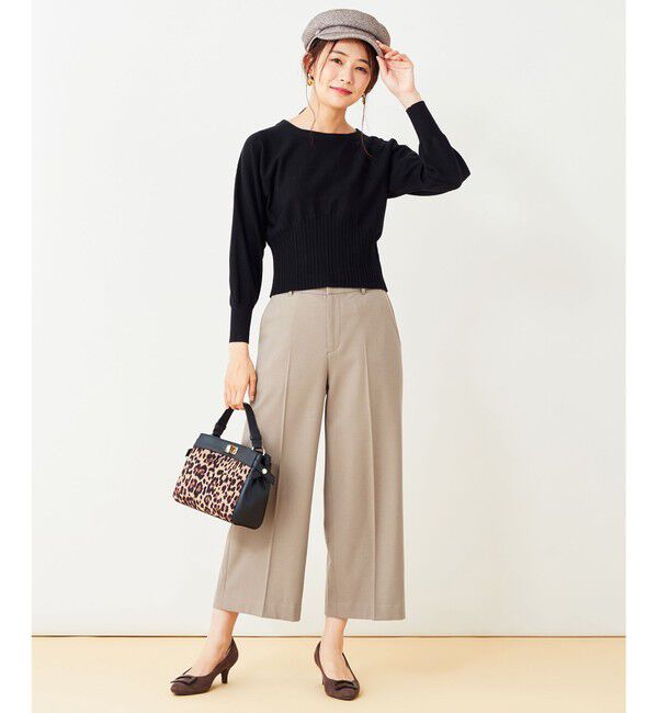 ANY SIS「【蓄熱効果】サーモトロン 2WAYストレッチ ワイドパンツ」|その他|