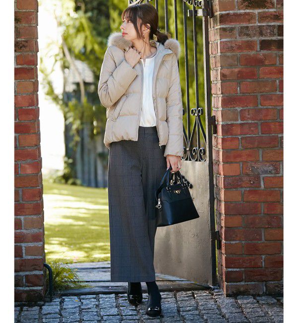 ANY SIS「【蓄熱効果】サーモトロン 2WAYストレッチ ワイドパンツ」|その他|