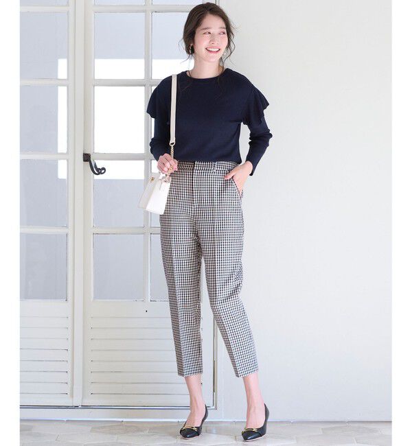 ANY SIS「【洗える】褒めらレディ テーパード パンツ」|その他|