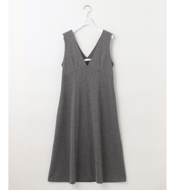 ANY SIS「【洗える】カットツイード ジャンパースカート」|ジャンパースカート|