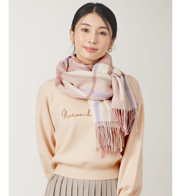 ANY SIS「プレミアムカシミヤミックス ストール」|マフラー|ﾋﾟﾝｸﾁｪ