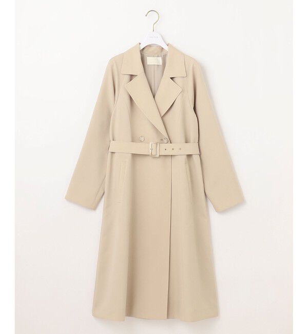 ANY SIS「【洗える】ライトミディトレンチ コート」|トレンチコート|