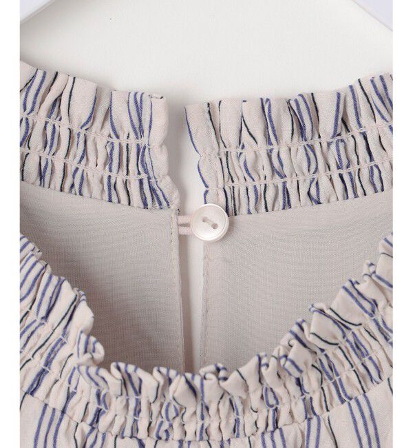 any SiS「【洗える】サッカーストライプ ワンピース」|ワンピース|